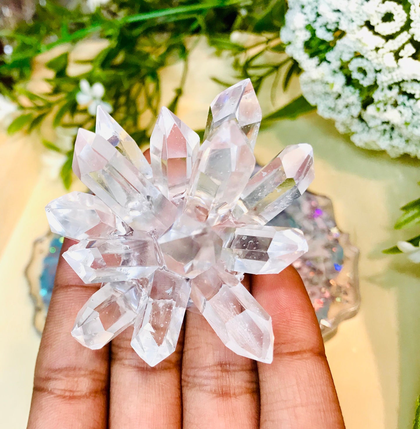 Crystal Cluster Silicone Mold