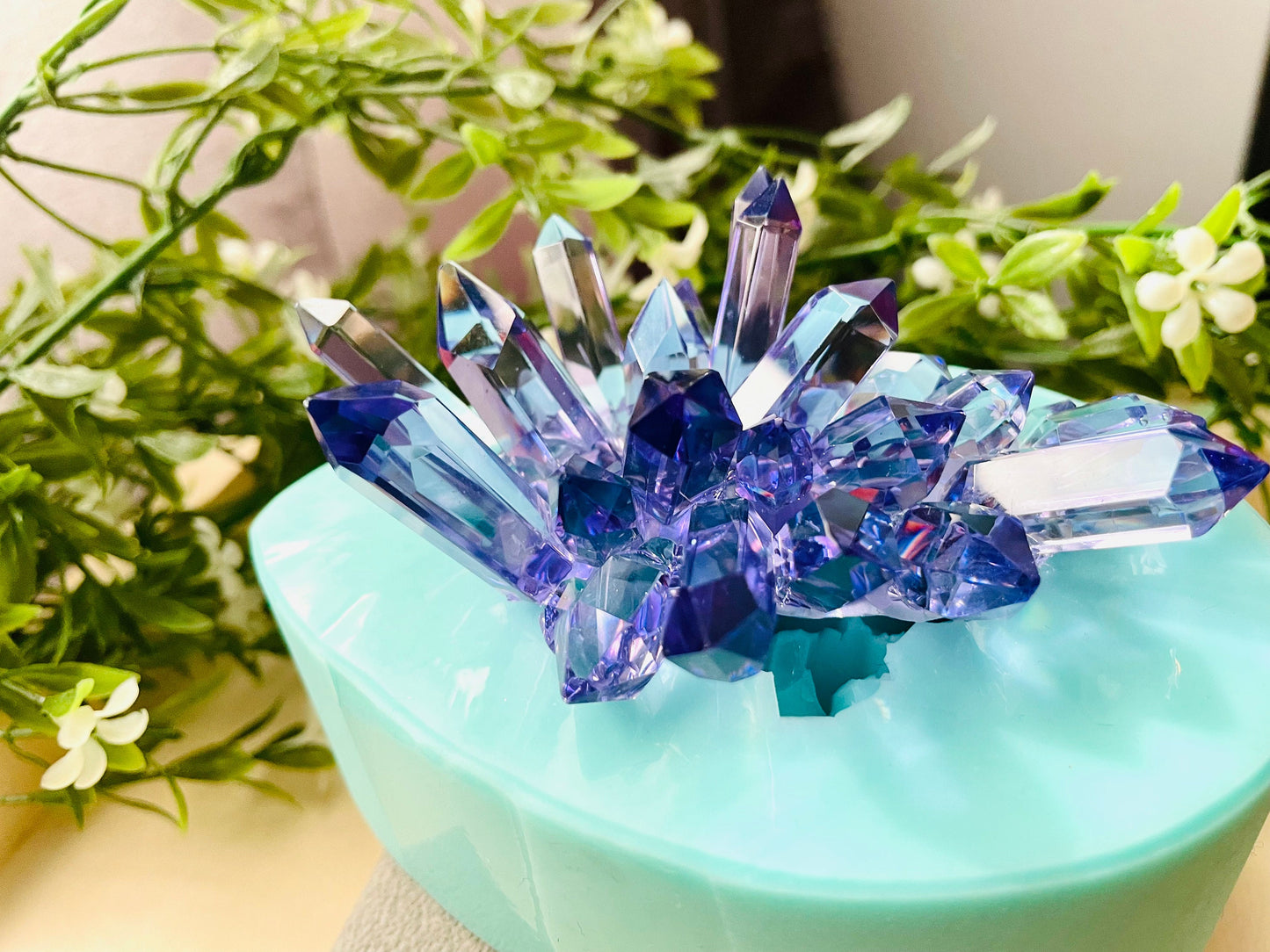 Resin Crystal Cluster Silicone Mold, Classique Mold 140, Crystal Cluster Mold, Resin Geode Mold
