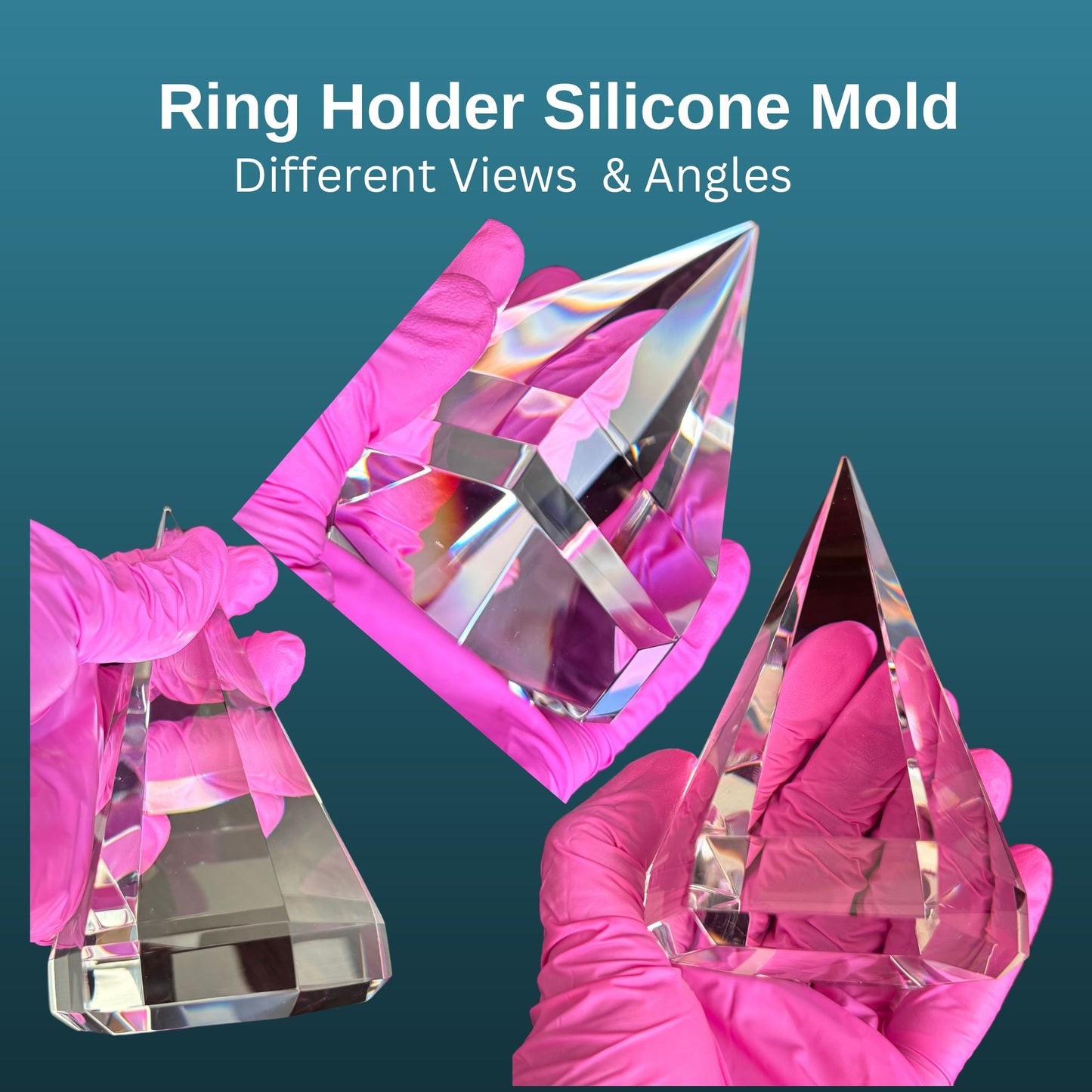 Minimalist Medium Ring Holder Silicone Mold