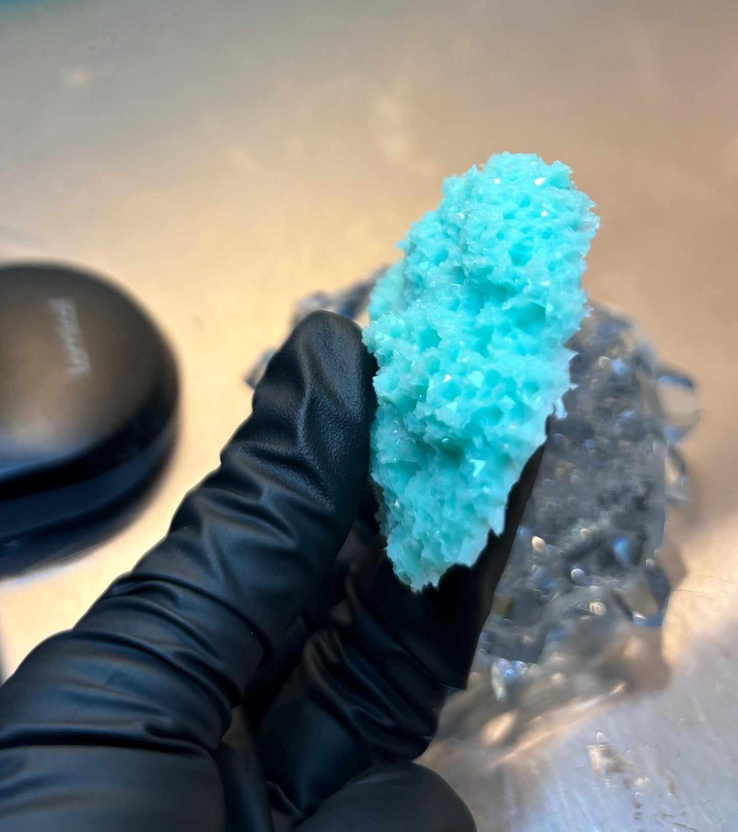 Crystal Druzy mold, Druzy silicone insert, Crystal Cluster Mold, Classique Mold 235, Resin Crystal Mold
