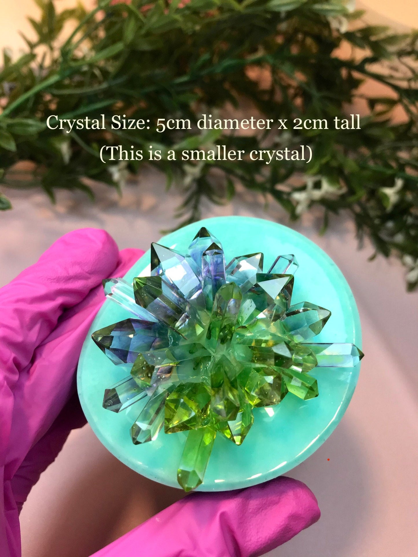 Mold 185, Crystal Cluster Silicone Mold || Crystal silicone mold|| Resin Silicone moulds