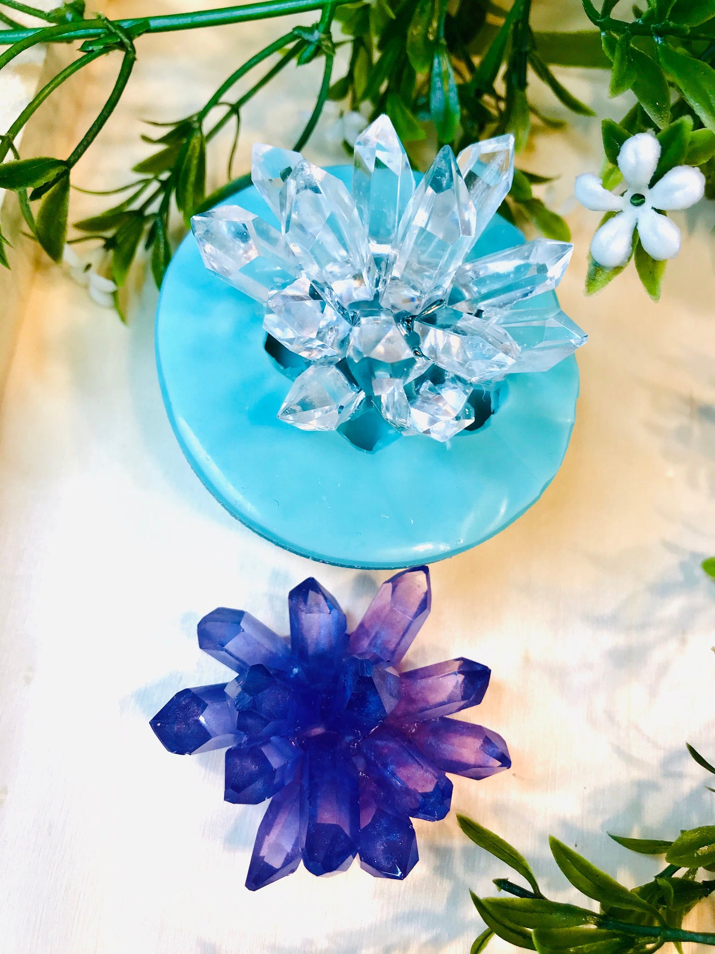 Crystal Cluster Silicone Mold