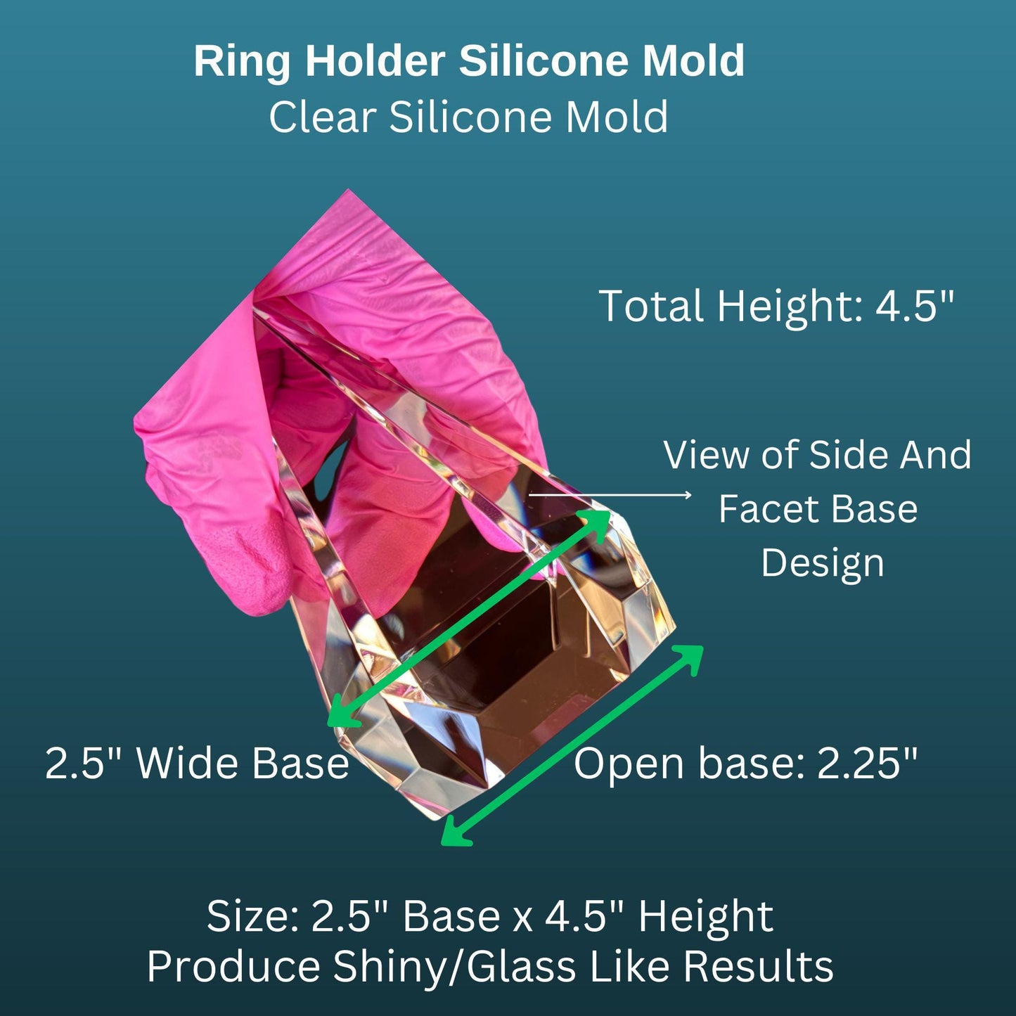 Premium Diamond Ring Holder Mold (Most Popular)