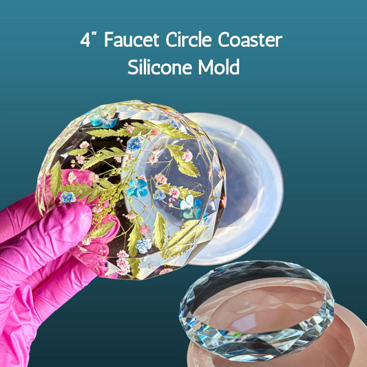 4” Faucet Round Coaster Mold