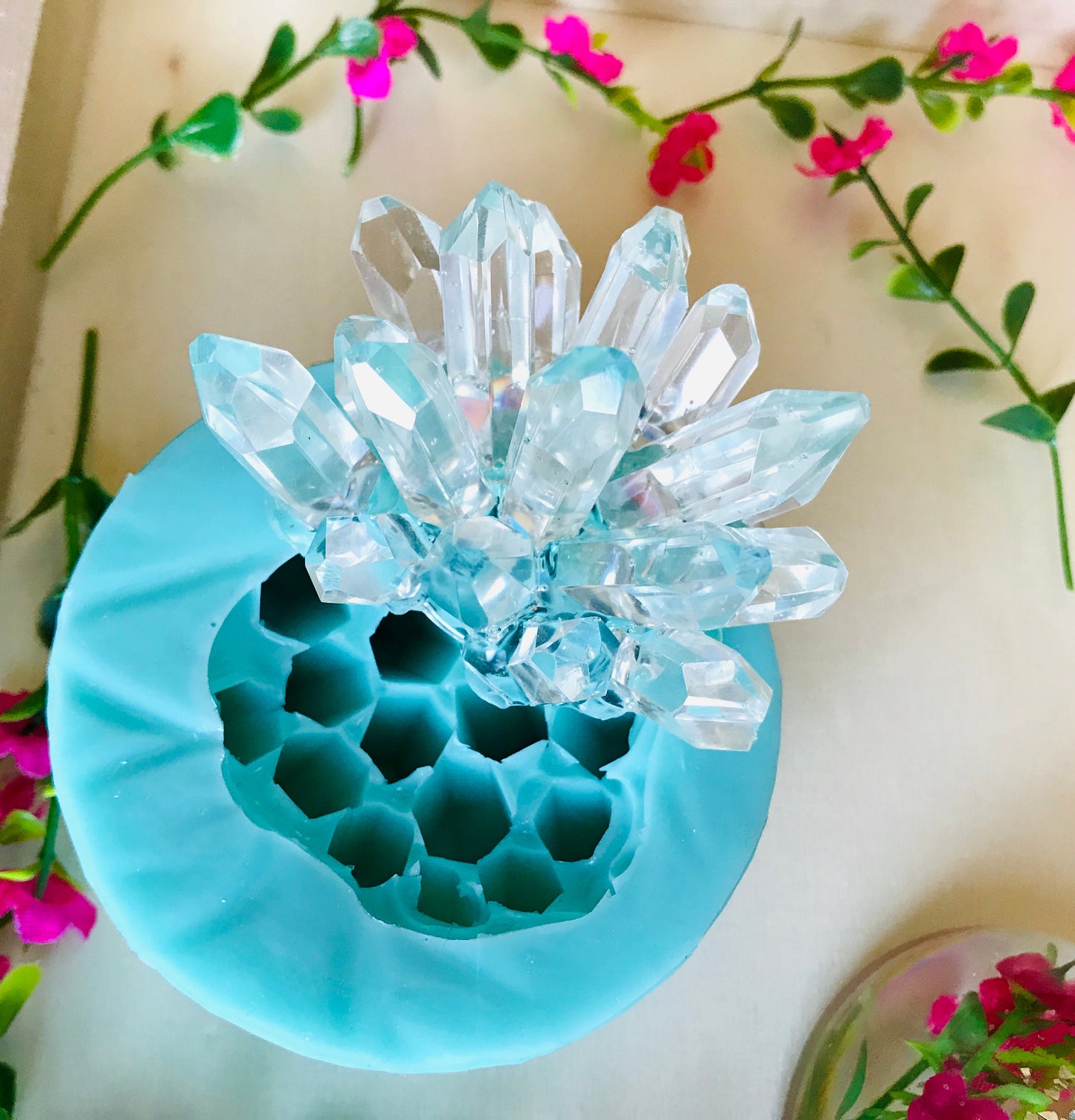 Resin Crystal silicone mold || Silicone resin moulds || High quality glossy silicone resin mold||