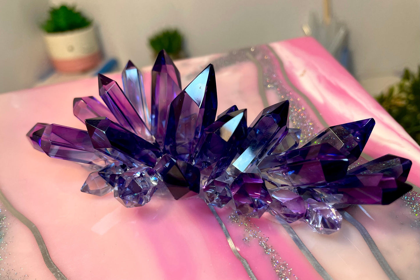 Crystal Silicone Mold, Resin Crystal Mold, Classique Mold, Mold# 125
