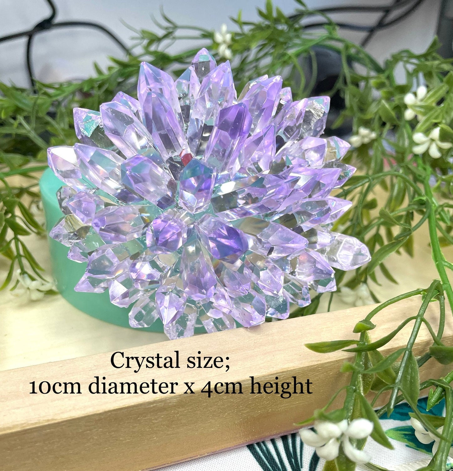 Large Geode Crystal Mold || Resin Crystal Mold || Crystal Cluster Silicone Molds ||