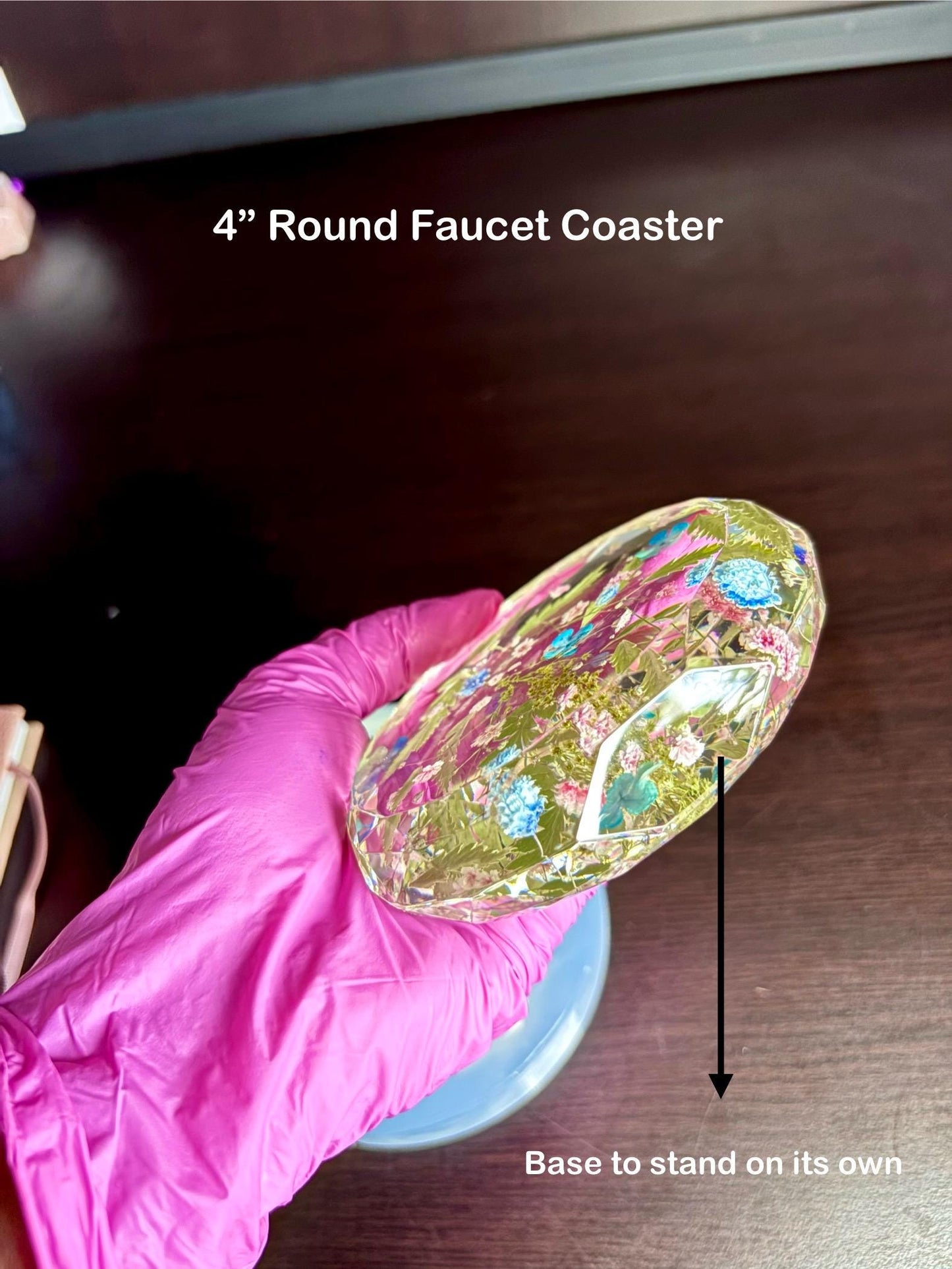 4” Faucet Round Coaster Mold