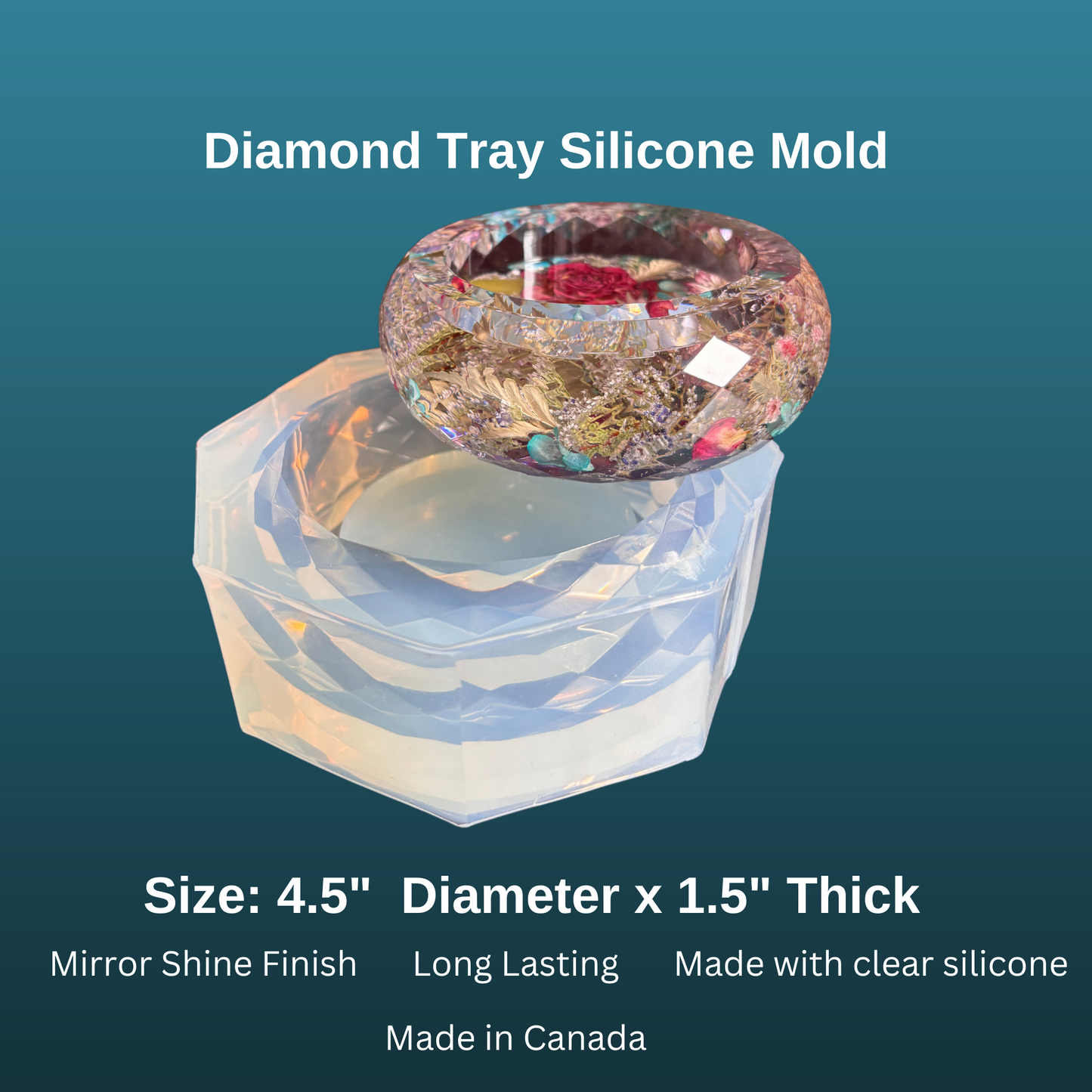 2x Diamond Tray Silicone Mold - SALE!!