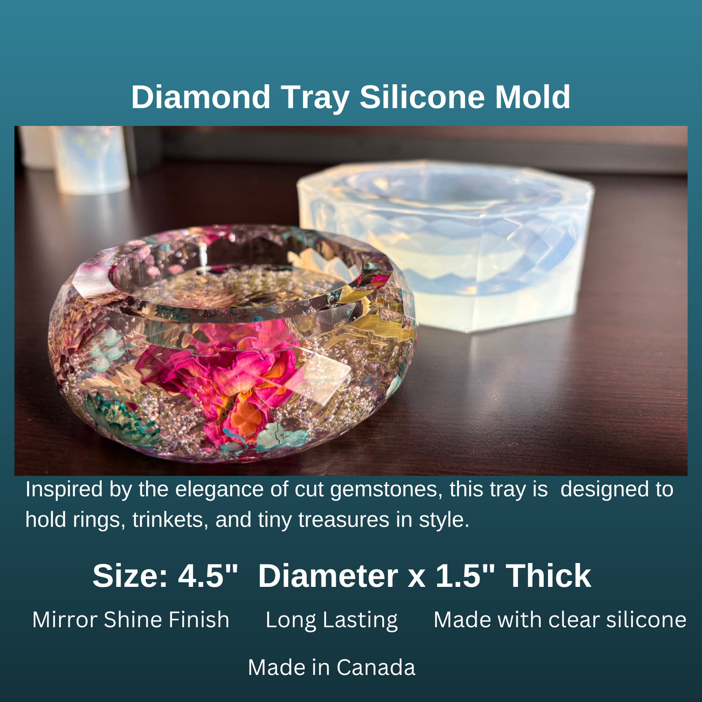 2x Diamond Tray Silicone Mold - SALE!!