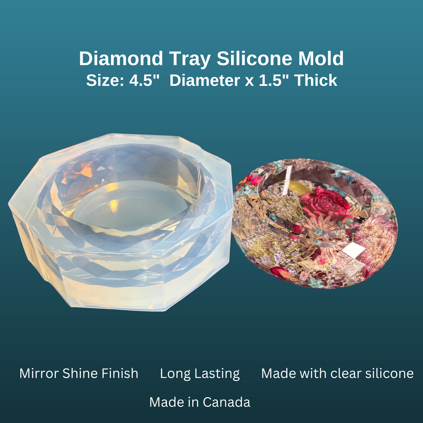 2x Diamond Tray Silicone Mold - SALE!!