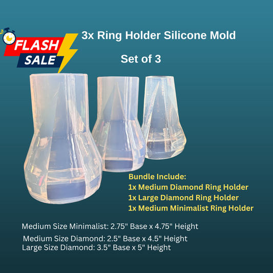 3x Ring Holder Molds - SALE!!