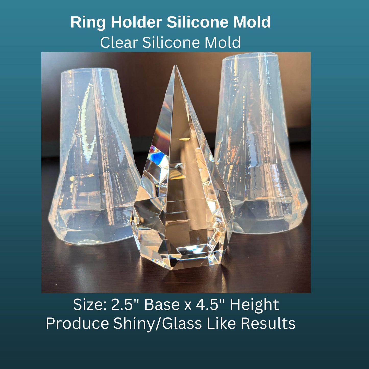 Premium Diamond Ring Holder Mold (Most Popular)