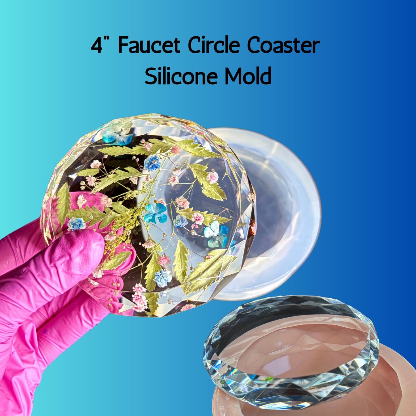 4” Faucet Round Coaster Mold