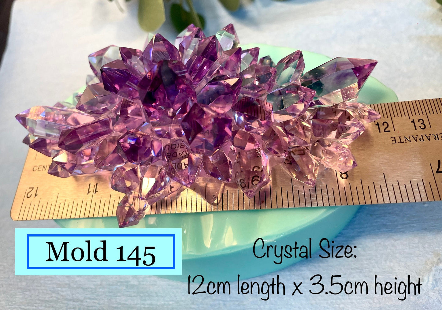 Crystal Cluster Silicone Mold || Crystal silicone mold|| Resin Silicone mould|| Mold 145