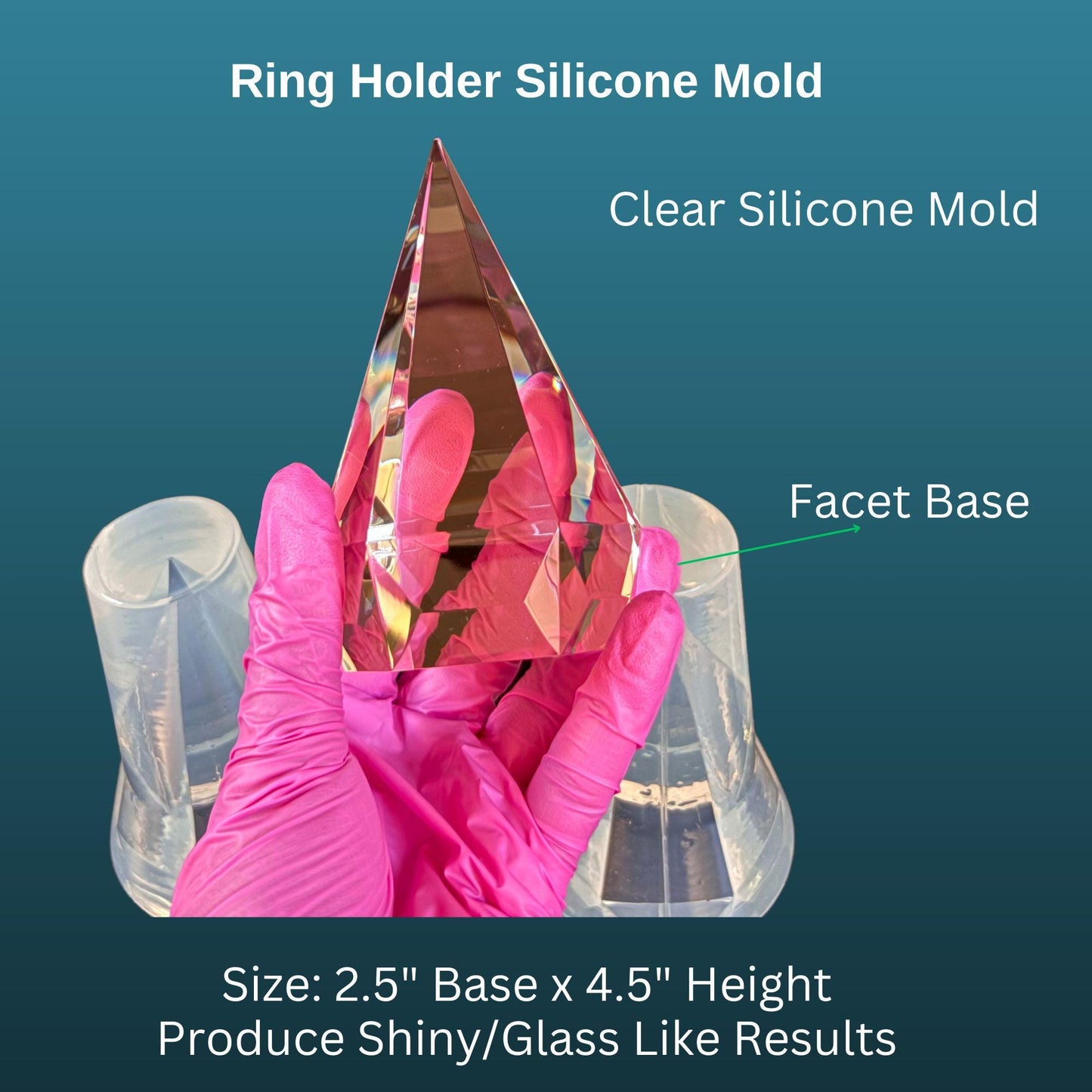 Premium Diamond Ring Holder Mold (Most Popular)